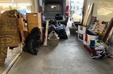 Entrümpelung mit geeignetem Transporter